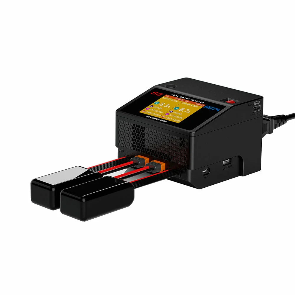HOTA S6 Dual Channel LiPo Charger AU Plug