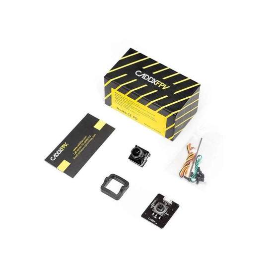 Caddx Baby Ratel 2 1200TVL CMOS 4:3/16:9 NTSC/PAL FPV Camera (1.8mm) - Black - Buzz Fpv