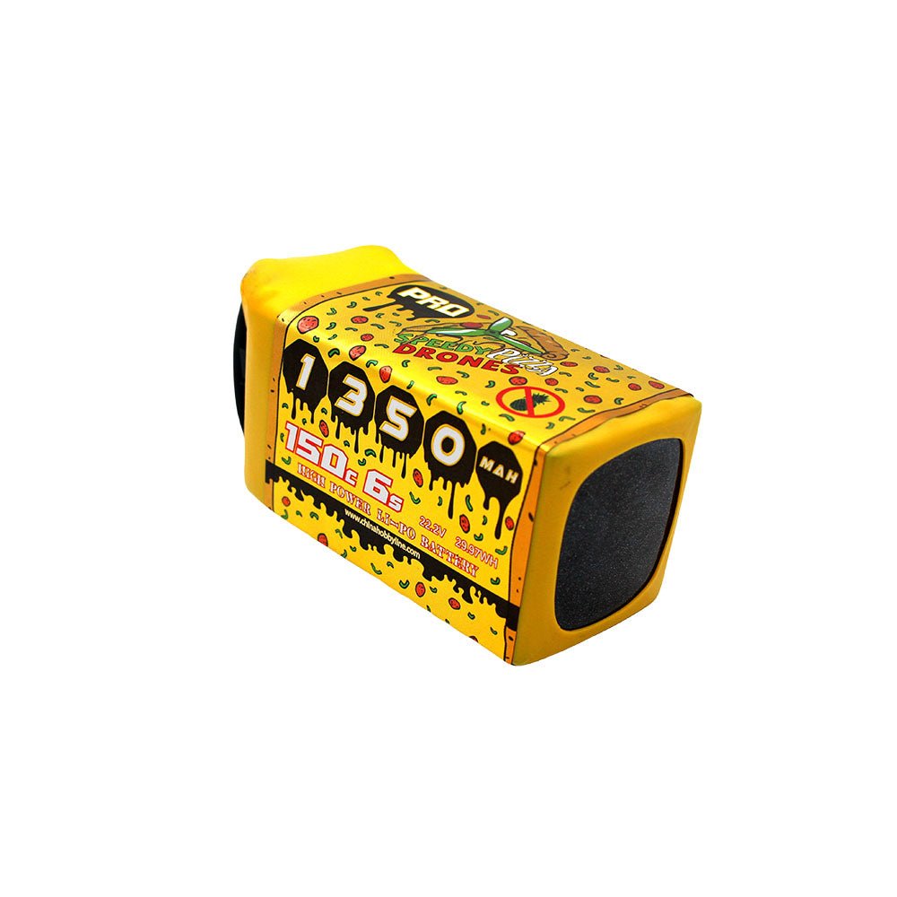 CNHL Speedy Pizza Series Pro 1350mAh 22.2V 6S 150C Lipo Battery with XT60 Plug - Buzz Fpv