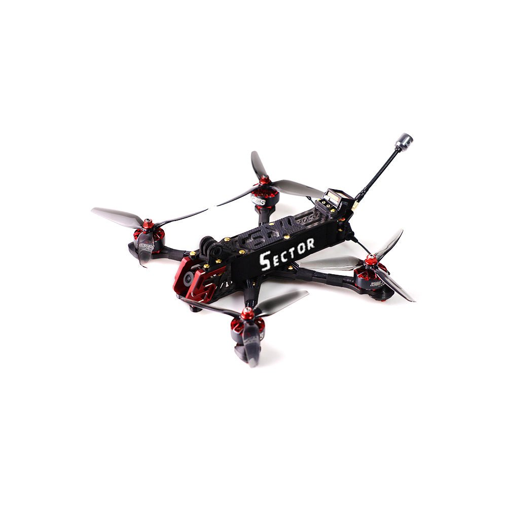 HGLRC Sector X5 HD Caddx Polar FreeStyle FPV Racing Drone 6S BNF