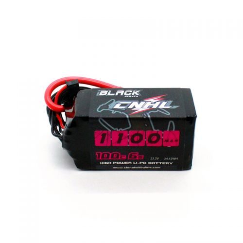 CNHL BLACK SERIES 1100MAH 22.2V 6S 100C LIPO BATTERY