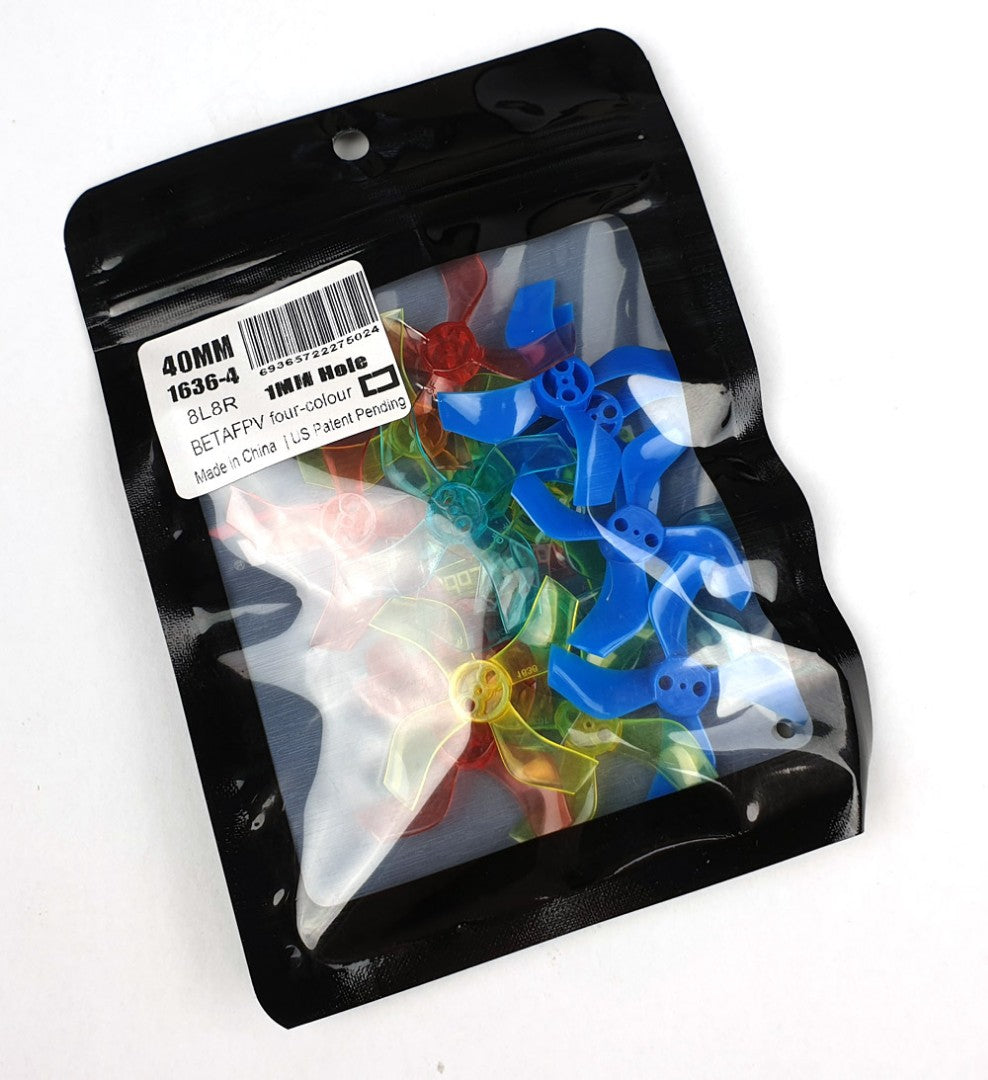 Betafpv X Gemfan 40mm 4-Blade Propellers (1.0mm Shaft)