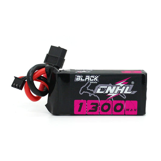 CNHL BLACK SERIES 1500MAH 7.4V 2S 100C LIPO BATTERY