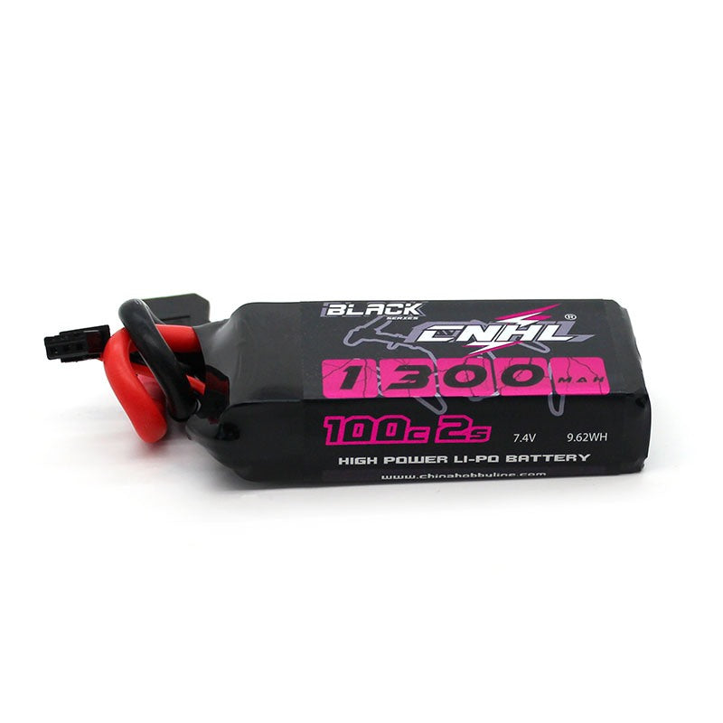 CNHL BLACK SERIES 1500MAH 7.4V 2S 100C LIPO BATTERY