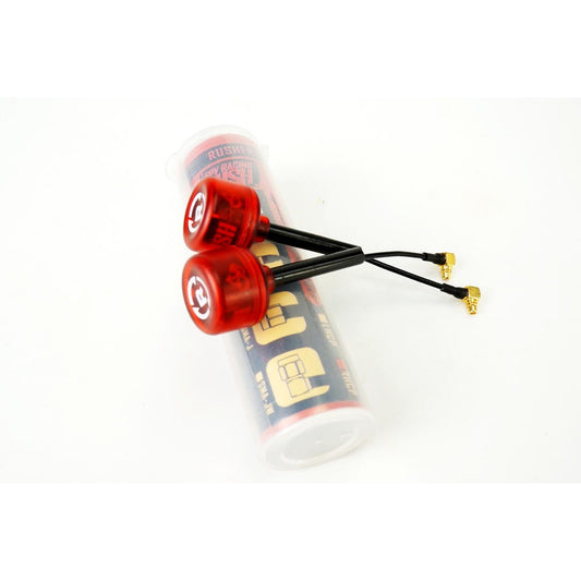 Rush Cherry RHCP MMCX Right Angle 1.2dBi 5.8Ghz FPV Antenna 2 pk