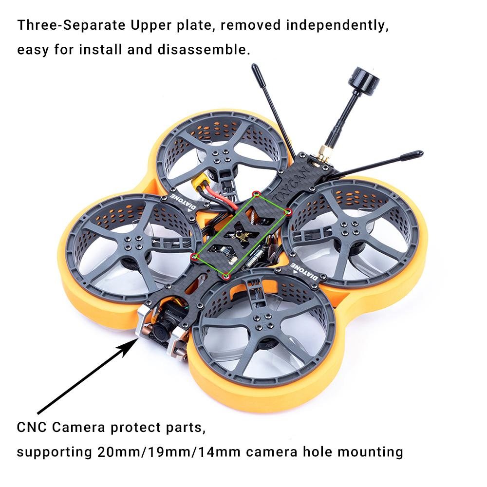TAYCAN 25 DUCT CINEWHOOP VISTA DJI CAMERA PNP 2.5INCH CINEWHOOP