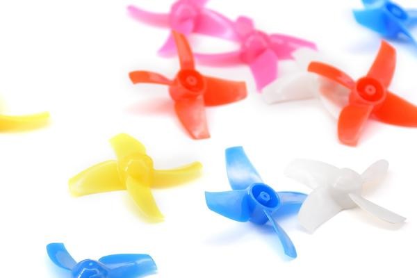 40mm 4-blade Micro Whoop Propellers (1mm Shaft)