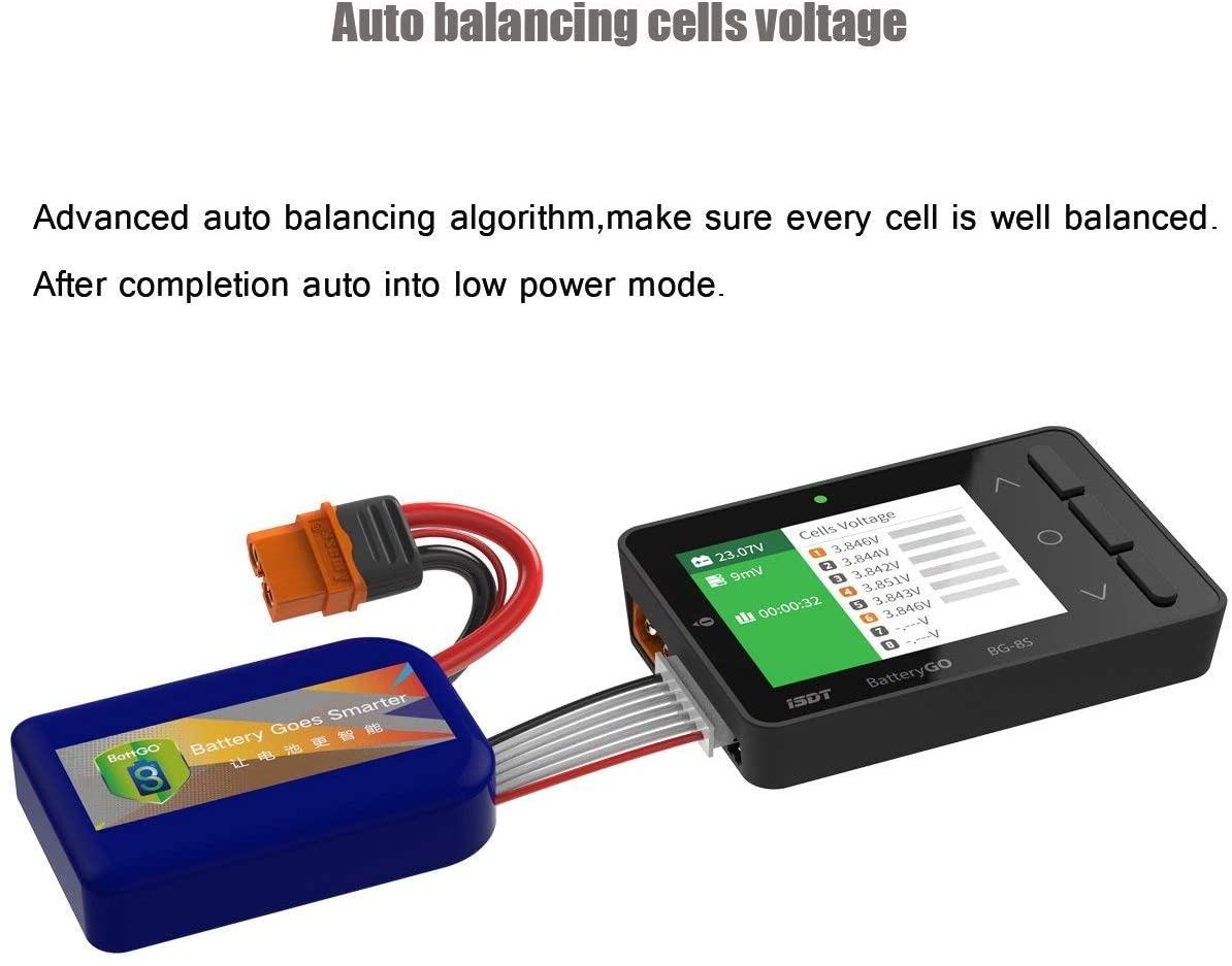 ISDT BG-8S - Smart battery checker and balancer