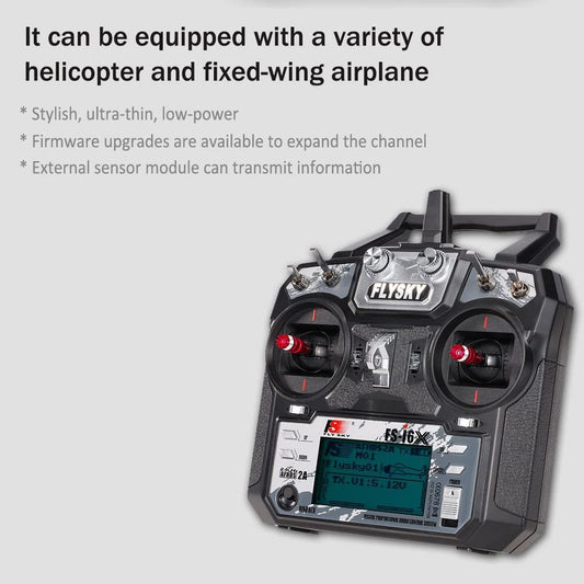 Flysky FS-i6X 10CH 2.4GHz AFHDS RC Transmitter w/ X6B Receiver