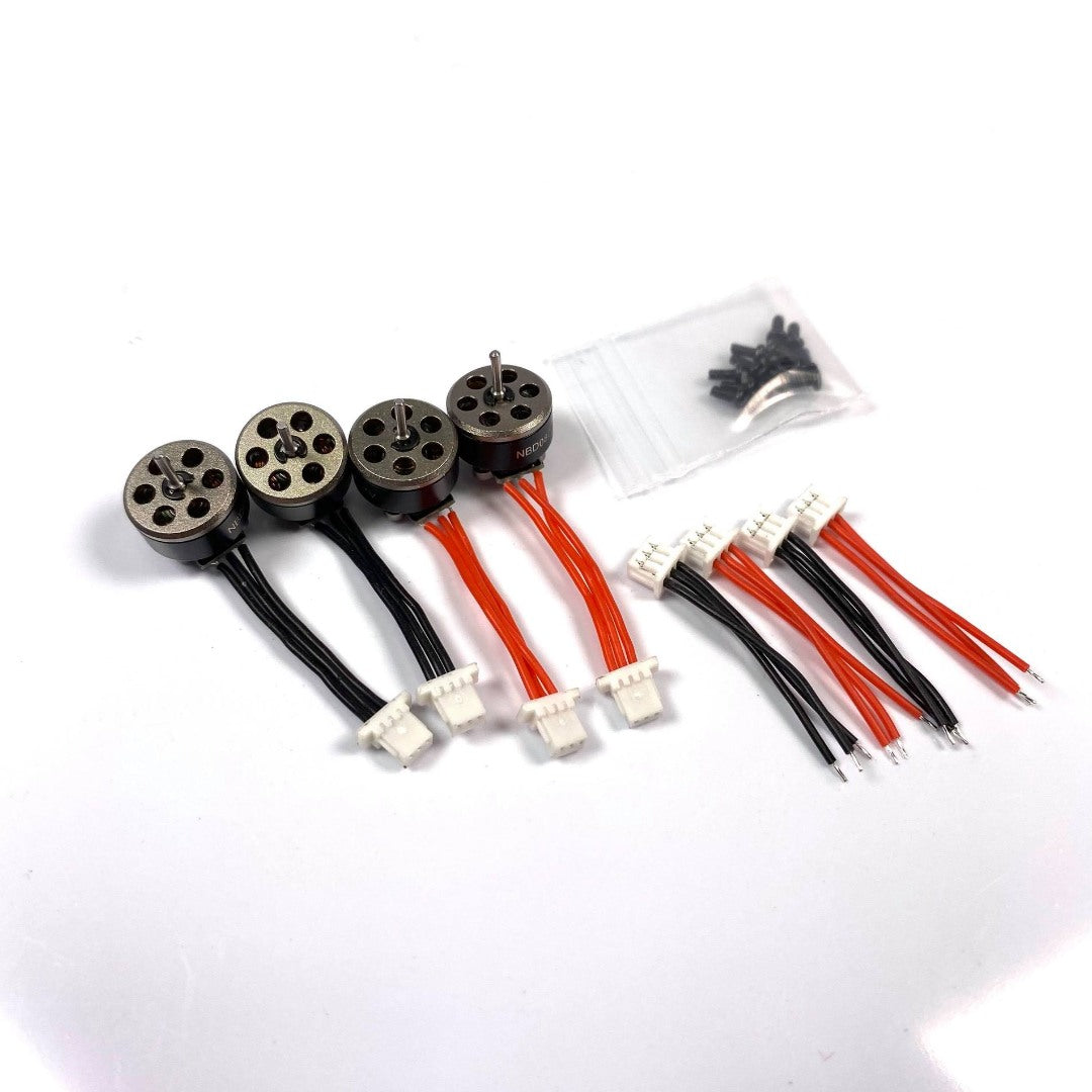 NewBeeDrone 0802 20000kv Brushless Motors - Plaid Edition (Set of 4)