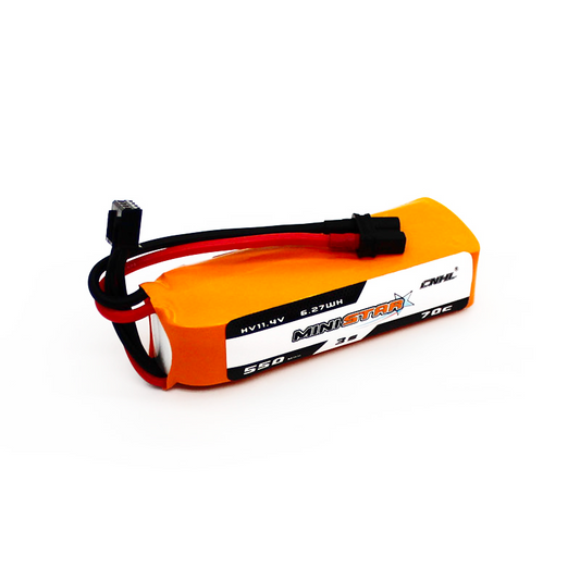 CNHL ministar hv 550mah 11.4v 3s 70c lipo battery with xt30 plug