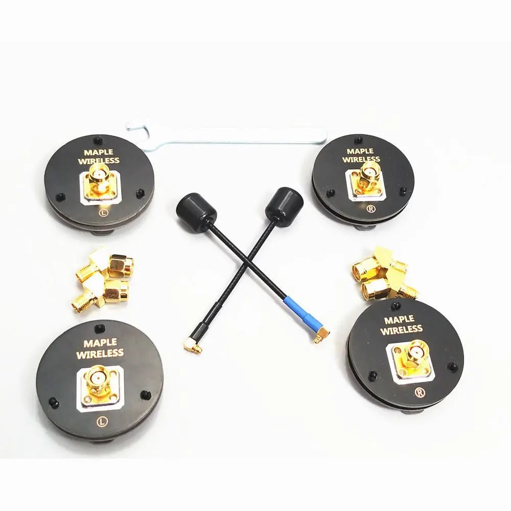 Maple Wireless 5.8GHz 8.5dBi Directional Circular Polarized Extended Range Antenna RHCP LHCP for DJI Digital Goggle