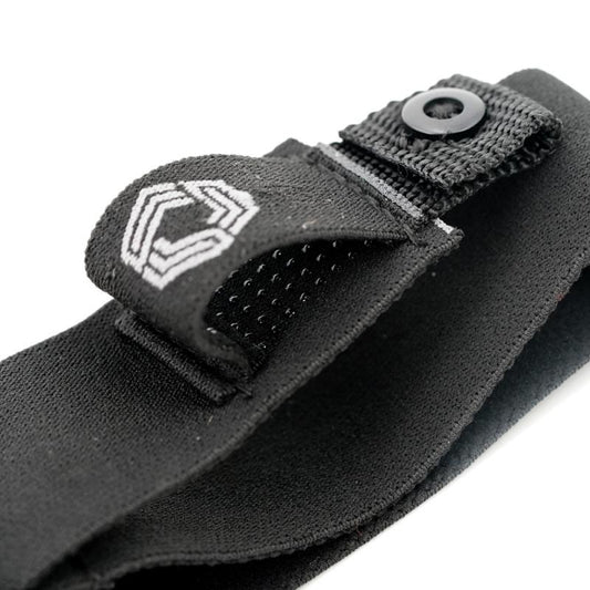 ETHIX GOGGLE STRAP HD BLACK (GREY LOGO)