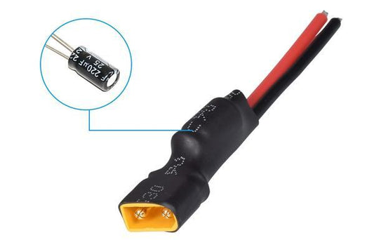 4S Whoop Cable Pigtail (XT30) with Cap 1pc