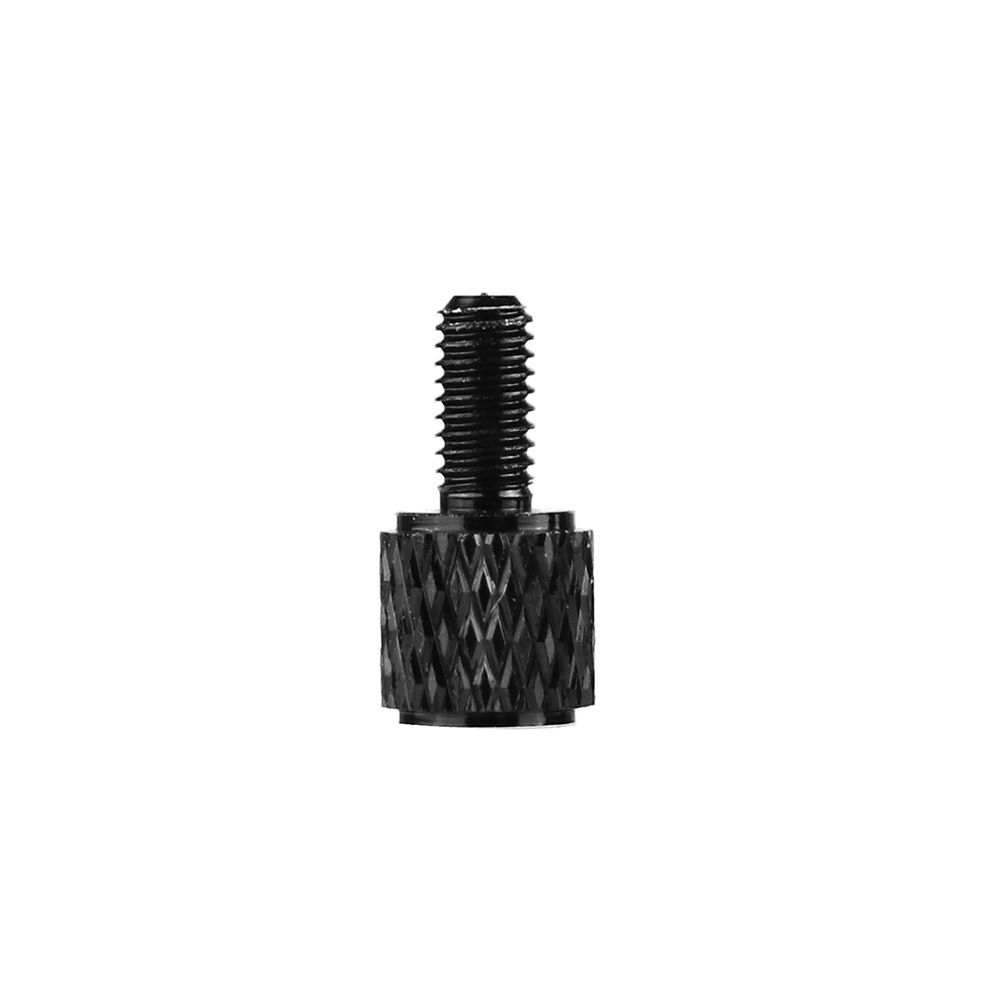 DIATONE M3*5+6 KNURLED ALUMINUM STANDOFF BLACK (5PCS)
