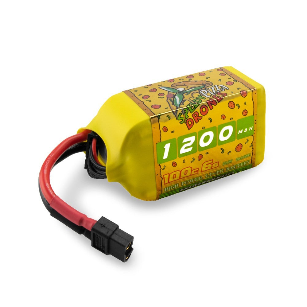 CNHL Speedy Pizza Drones 1200mAh 22.2V 6S 100C Lipo Battery – XT60