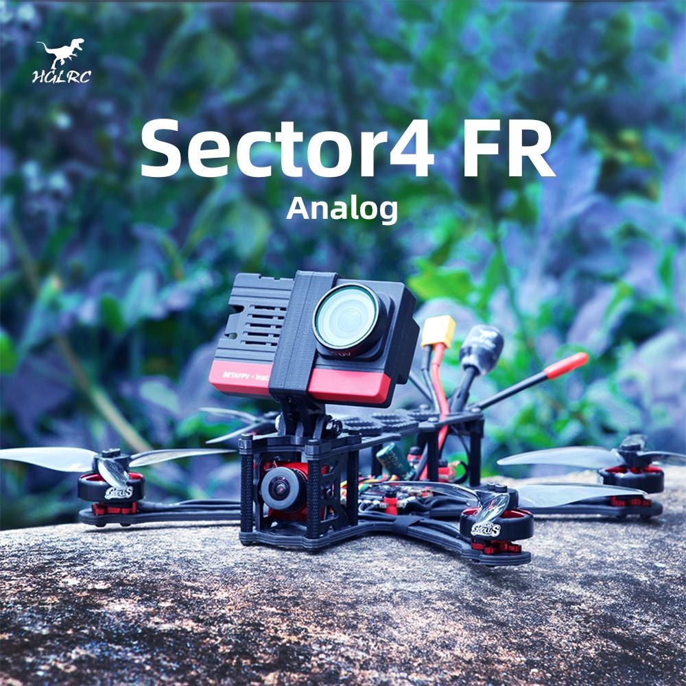 HGLRC Sector 4 FR Sub250g Freestyle FPV Drone - Analog Version