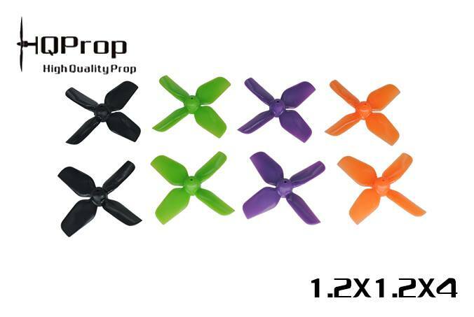 HQ Micro Whoop Prop 1.2x1.2x4 (31mm 0.8mm Shaft)