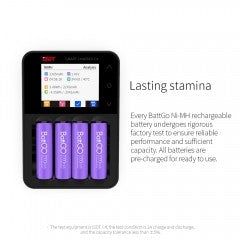 iSDT BatGO NiMH AAA Batteries