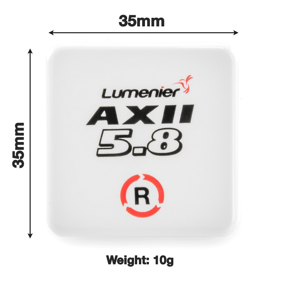 Lumenier AXII Patch Antenna 5.8GHz (RHCP)