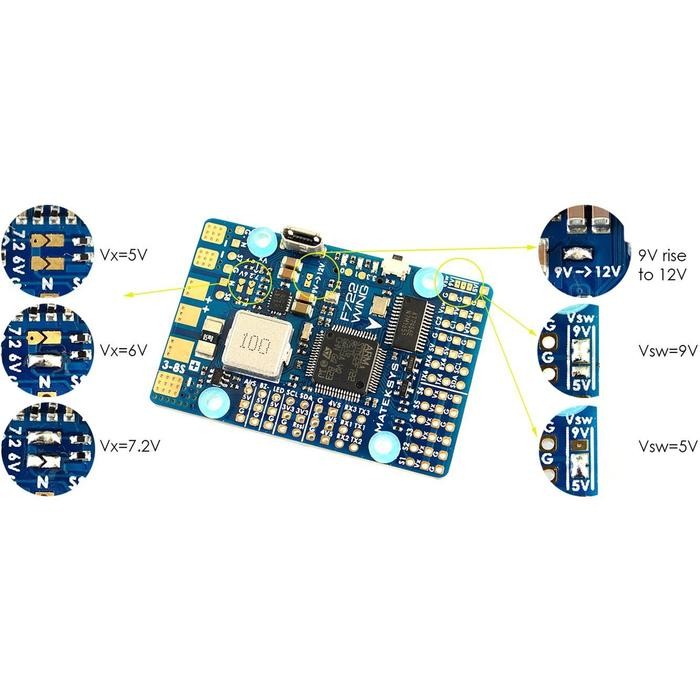 Matek F722-WING Flight Controller