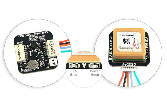 Matek Ublox M8Q-5883 GPS + Compass Module
