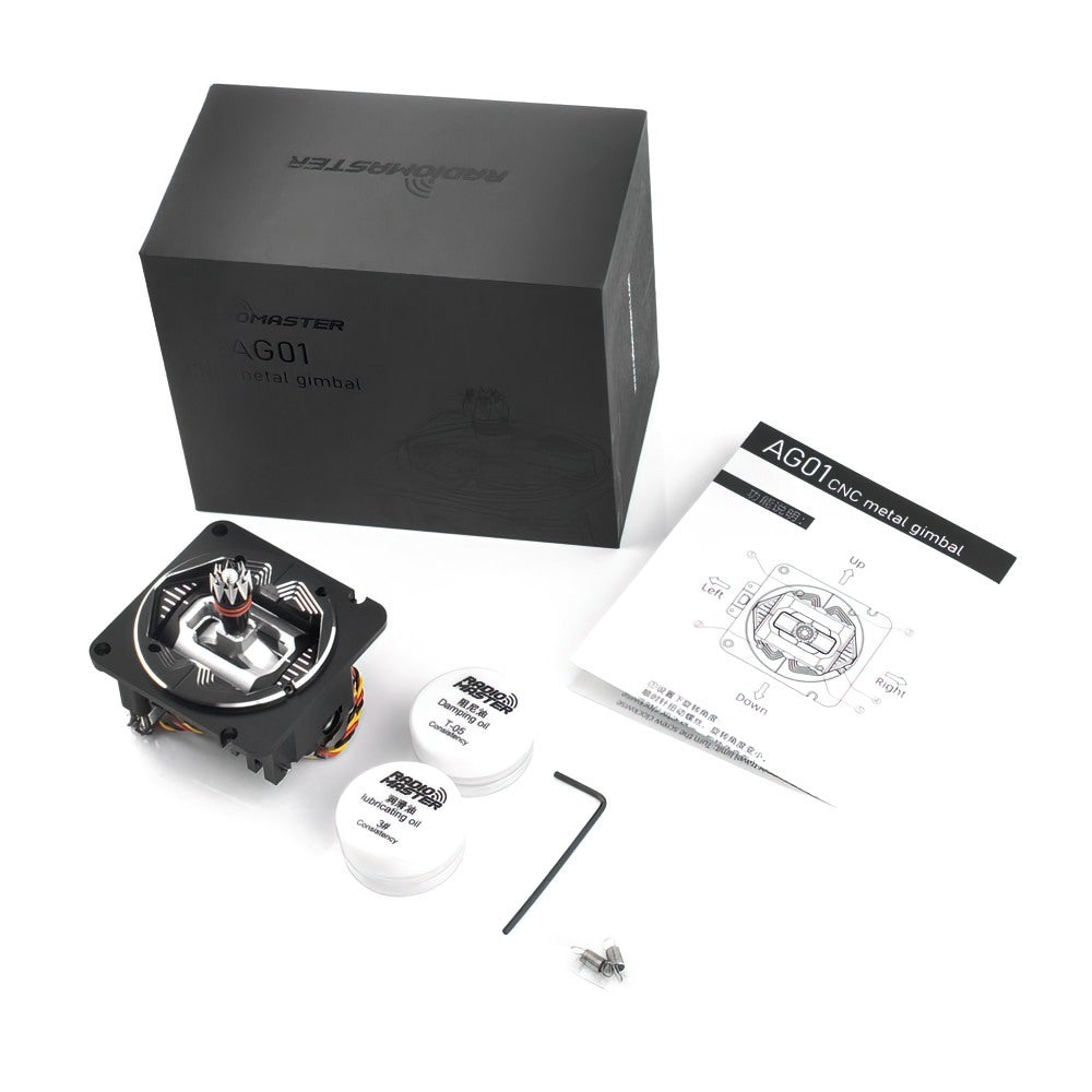 RadioMaster AG01 Full CNC Hall Gimbal Set for TX16s - Full Set