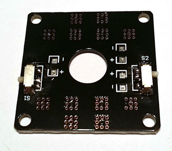 Switched 35mm PDB with 2 accessorie sections