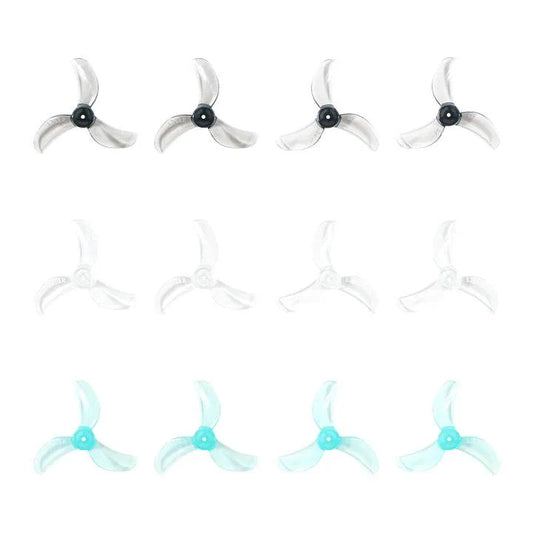 Gemfan 1208 3-blade Propellers(0.8mm/1.0mm Shaft)