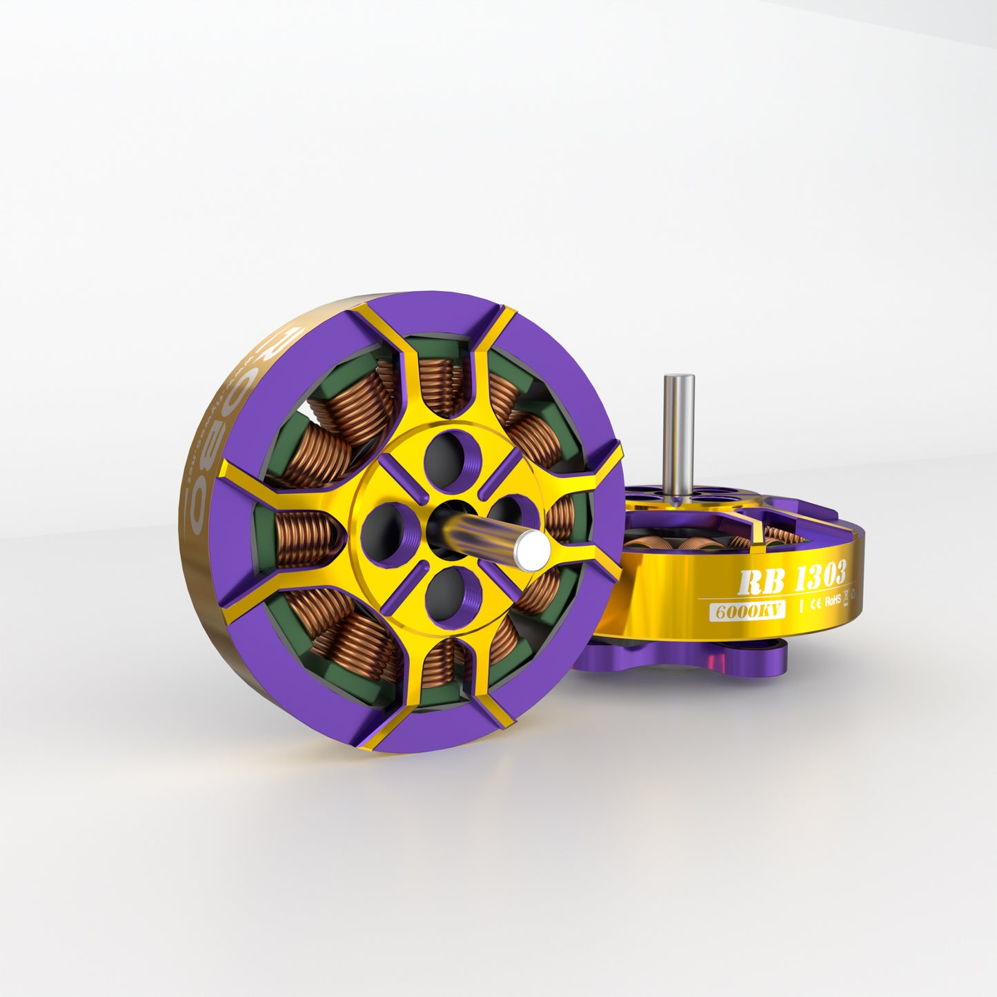 Flywoo ROBO 1303 motor underside view