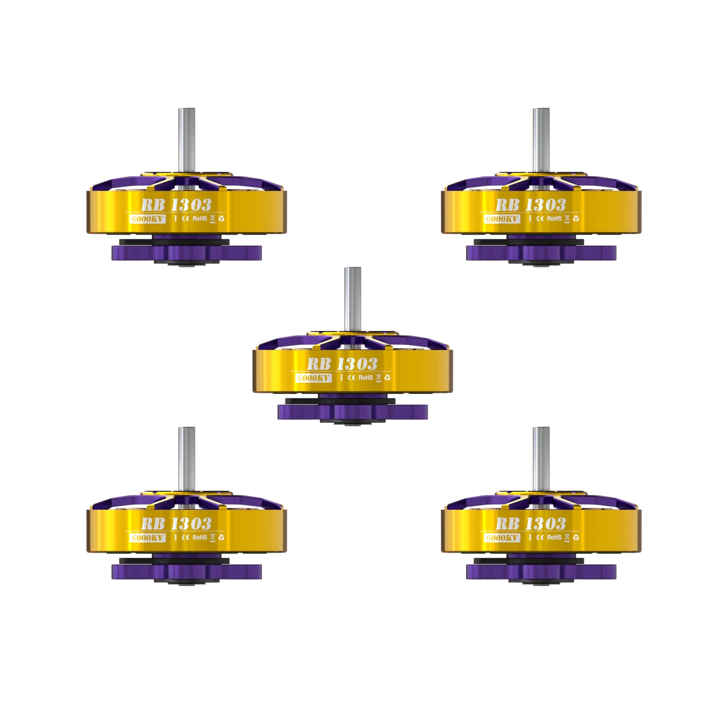 Flywoo ROBO 1303 6000KV motor side profile