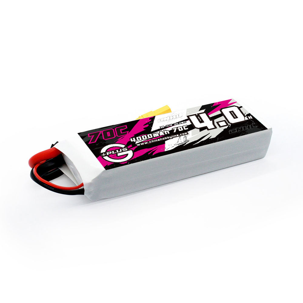 CNHL 4000mAh 11.1V 3S 70C Lipo Battery with XT90 Plug