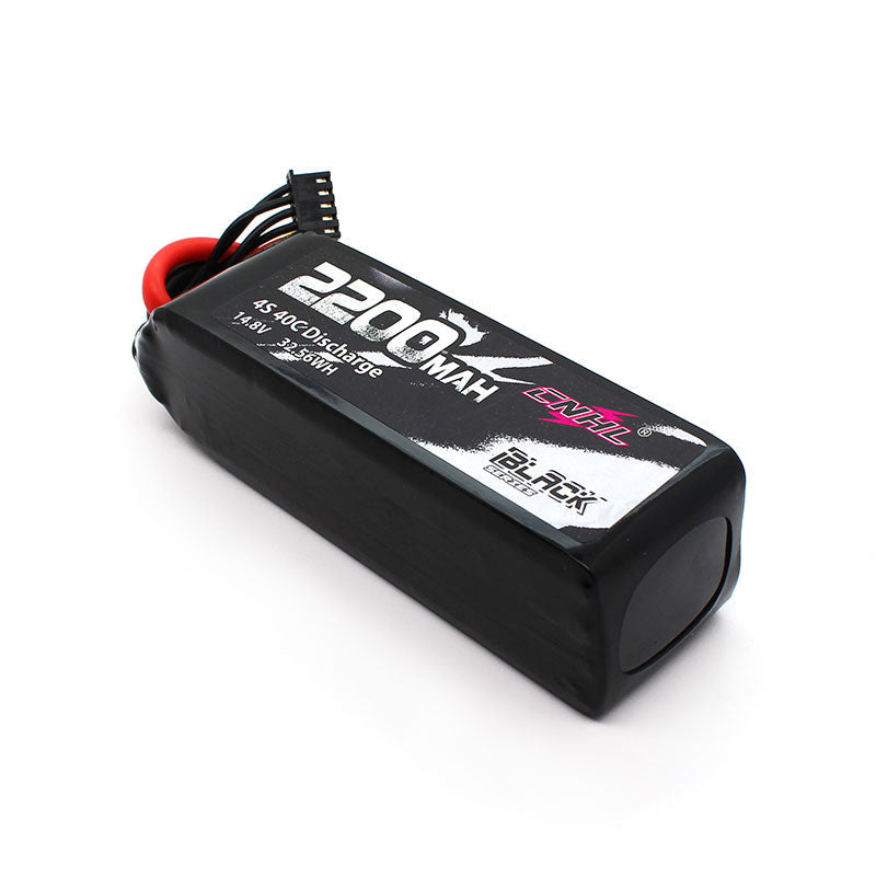 CNHL Black Series 2200mAh 4S 14.8V 40C Lipo Battery with XT60 Plug