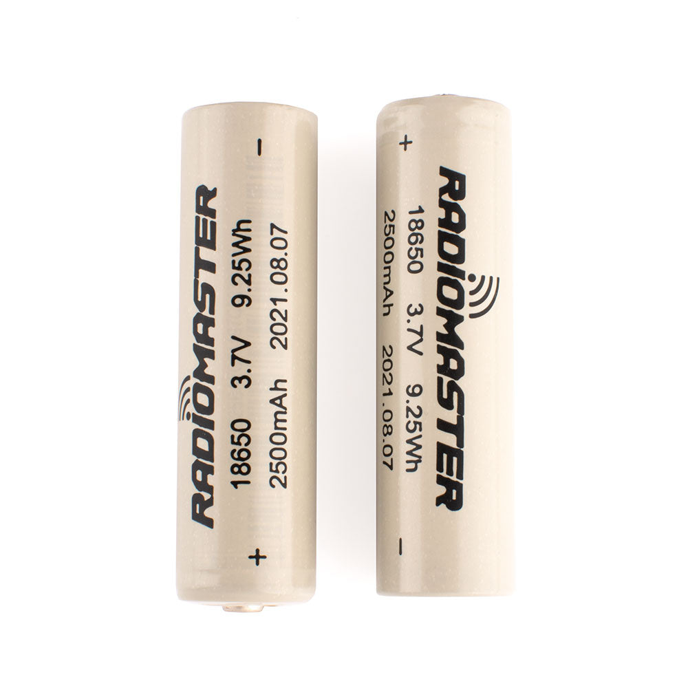 18650 3200mAh 3.7V Battery (2pcs) for TX16S / Boxer / TX12/ Pocket / MT12 Radios