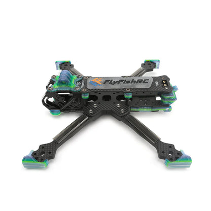 FlyFishRC Volador II VX5 HD O4 Pro 5 Inch FPV Freestyle T700 Frame Kit