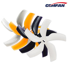 Gemfan D90 90mm 3.5" 5-Blade Ducted Cinewhoop Propeller w/M5 Adapters - 1.5/2.0mm Shaft (2CW + 2CCW)