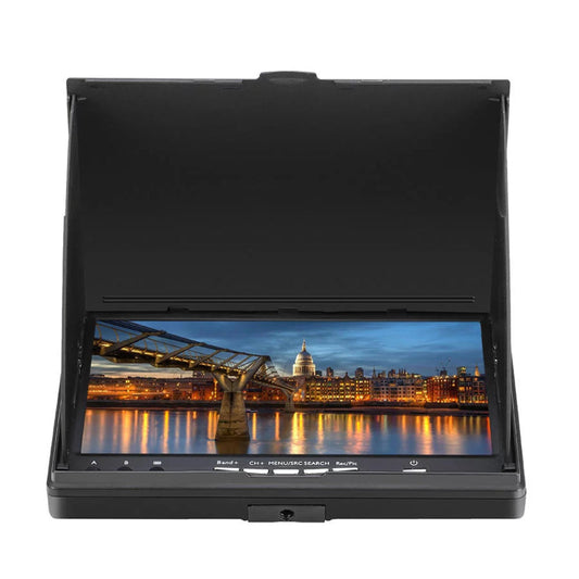 FPV Monitor 7 Inch 5.8G 40CH with DVR Build-in Battery