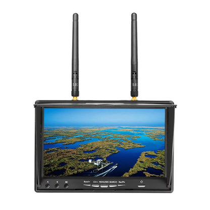 FPV Monitor 7 Inch 5.8G 40CH with DVR Build-in Battery