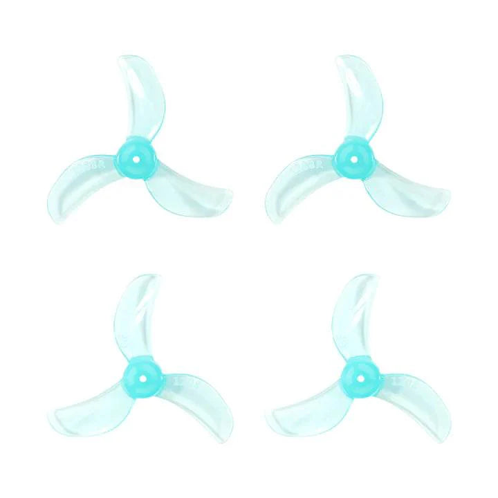 Gemfan 1208 3-blade Propellers(0.8mm/1.0mm Shaft)