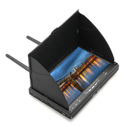 FPV Monitor 7 Inch 5.8G 40CH with DVR Build-in Battery