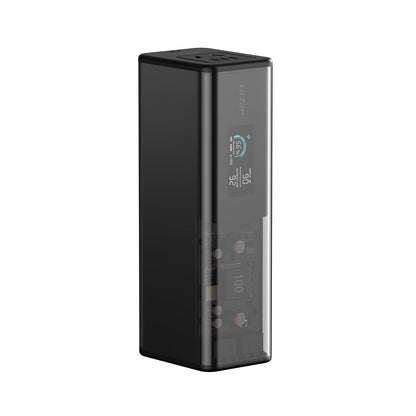 LKTOP POWER K1S 27000mAh Power Bank with AC Socket, 2 USB-A and 2 USB-C Port, 100W High Power，Built-in LED Lighting