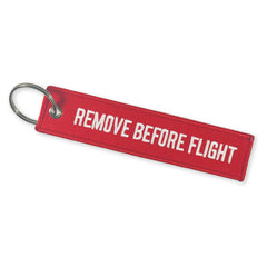 Remove Before Flight Safety Tag and Keyring