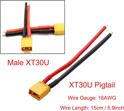 XT30 Pigtail 16AWG