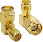 RP SMA Male to Female Right Angle RP-SMA 90 Degree RF Coaxial Connector Coax Adapter