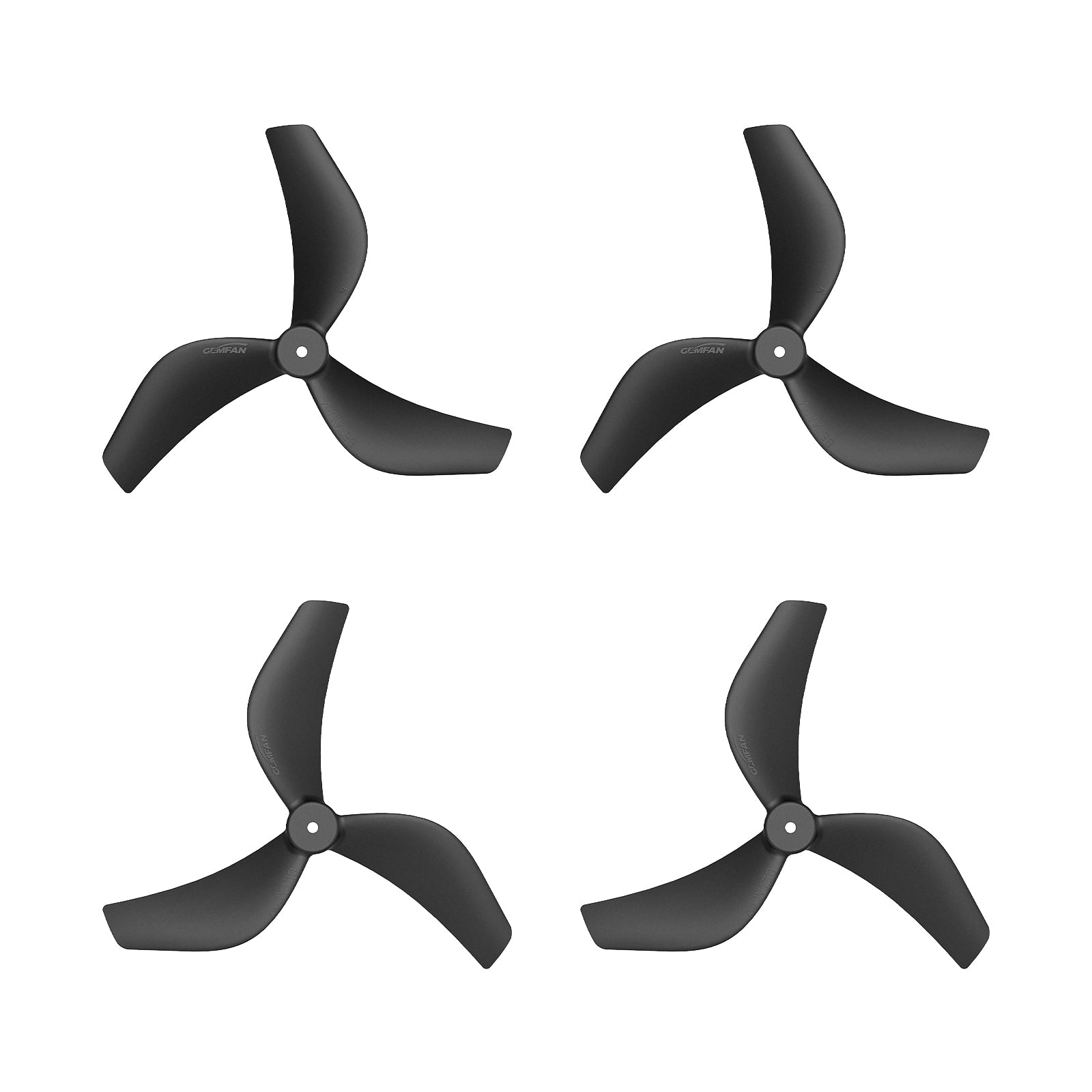 Gemfan 2218 3-Blade Propellers (1.5mm Shaft)