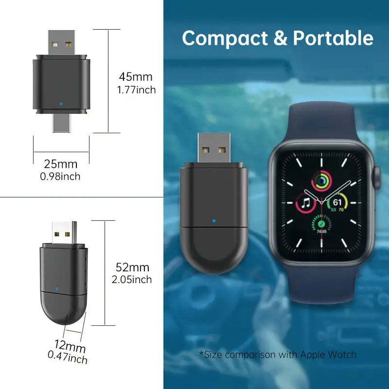 Wireless Carplay and Android Auto Adapter