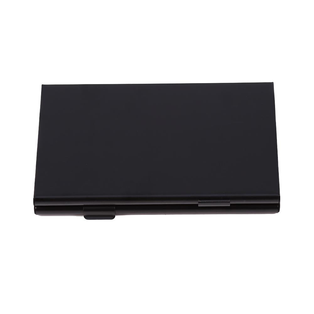 BuzzFpv SD card holder, 12 Slots Aluminium Storage Box Case For Micro SD Card & SD Card Memory Card Holder, memory card carrying case