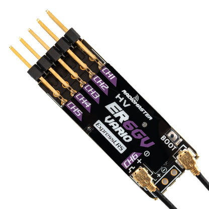 ER6GV 2.4GHz ELRS PWM Receiver Vario