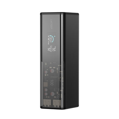 LKTOP POWER K1S 27000mAh Power Bank with AC Socket, 2 USB-A and 2 USB-C Port, 100W High Power，Built-in LED Lighting