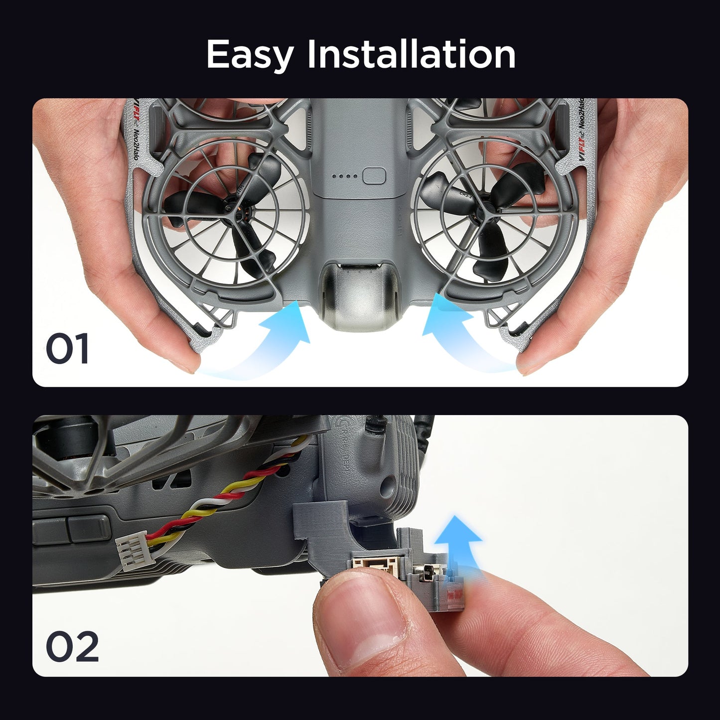VIFLY Neo2Halo LED Light Strip for DJI Neo 2